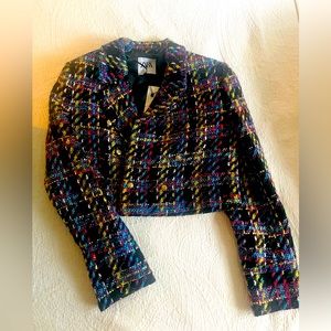 Zara cropped blazer